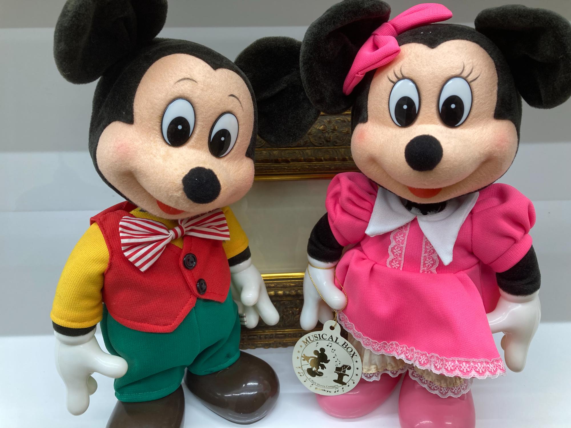 レトロ】首振り人形オルゴール ミッキー&ミニー|2026年01月26日 レトロ】首振り人形オルゴール ミッキー&ミニー|2026年01月26日