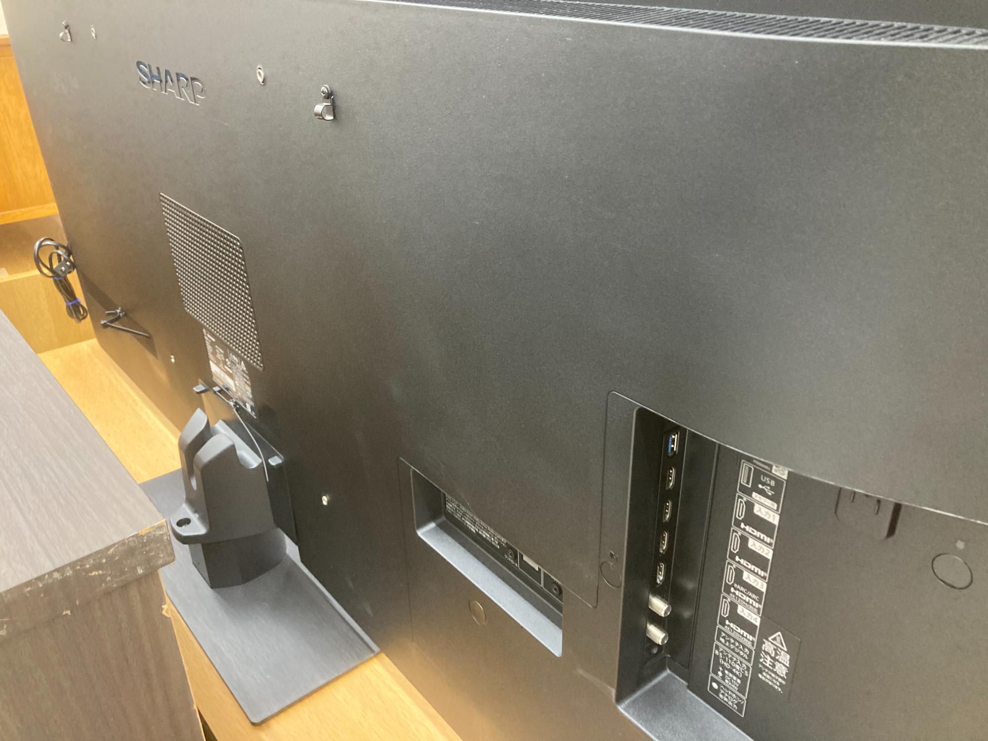 SHARPの4Kチューナー内蔵液晶テレビ（4T-C70EP1）70ｲﾝﾁ】をご紹介