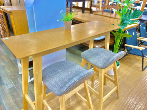 ニトリ】カウンターテーブル3点セットのご紹介です！｜2022年09月02日