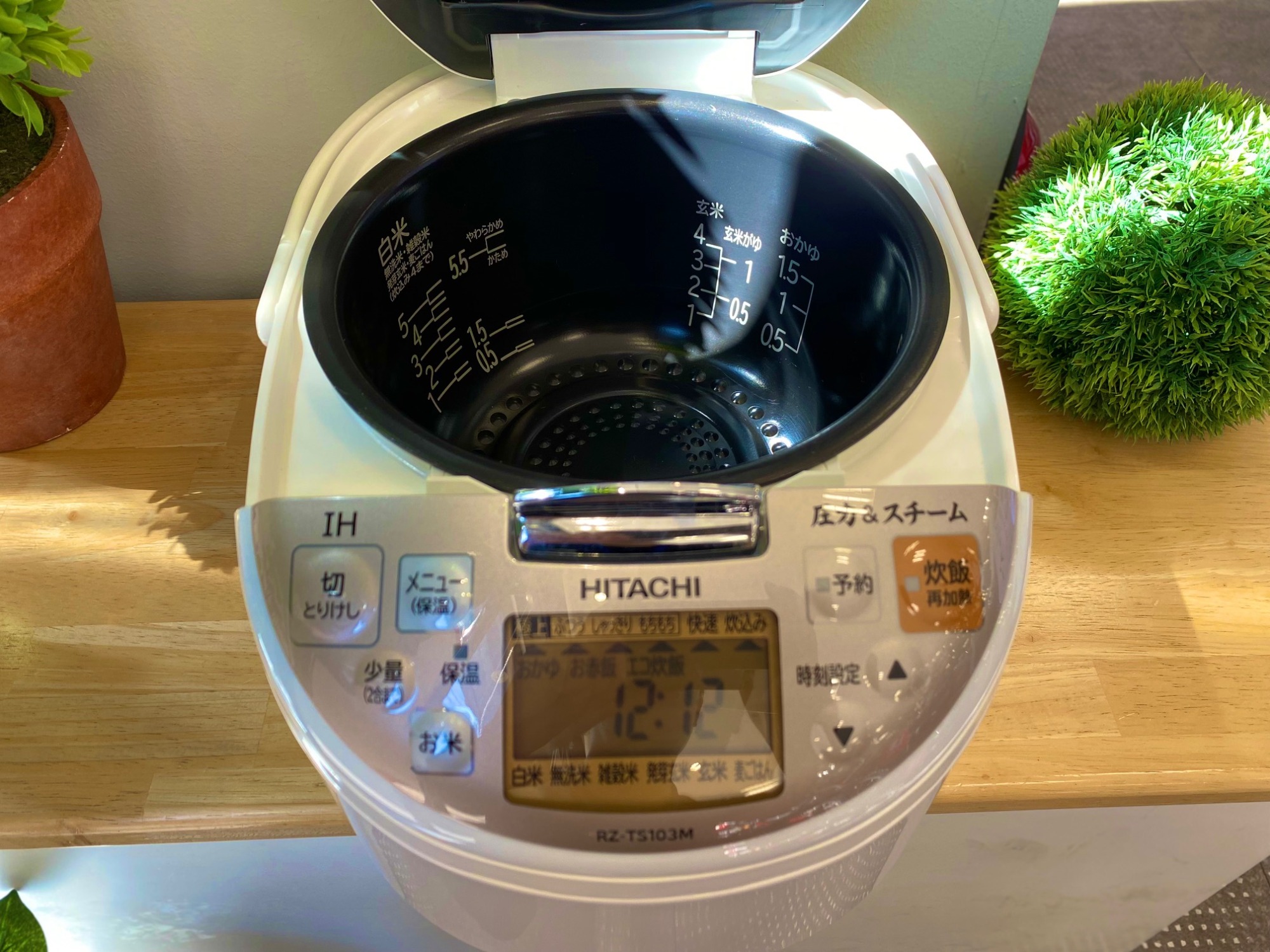 【トレファク イオンモール常滑店】圧力IH炊飯ジャー　HITACHI RZ-EF10E9M 2023年製をご紹介！ 楽天市場】【海外向けIH炊飯器】【220V～230V仕様】 日立 極上炊き