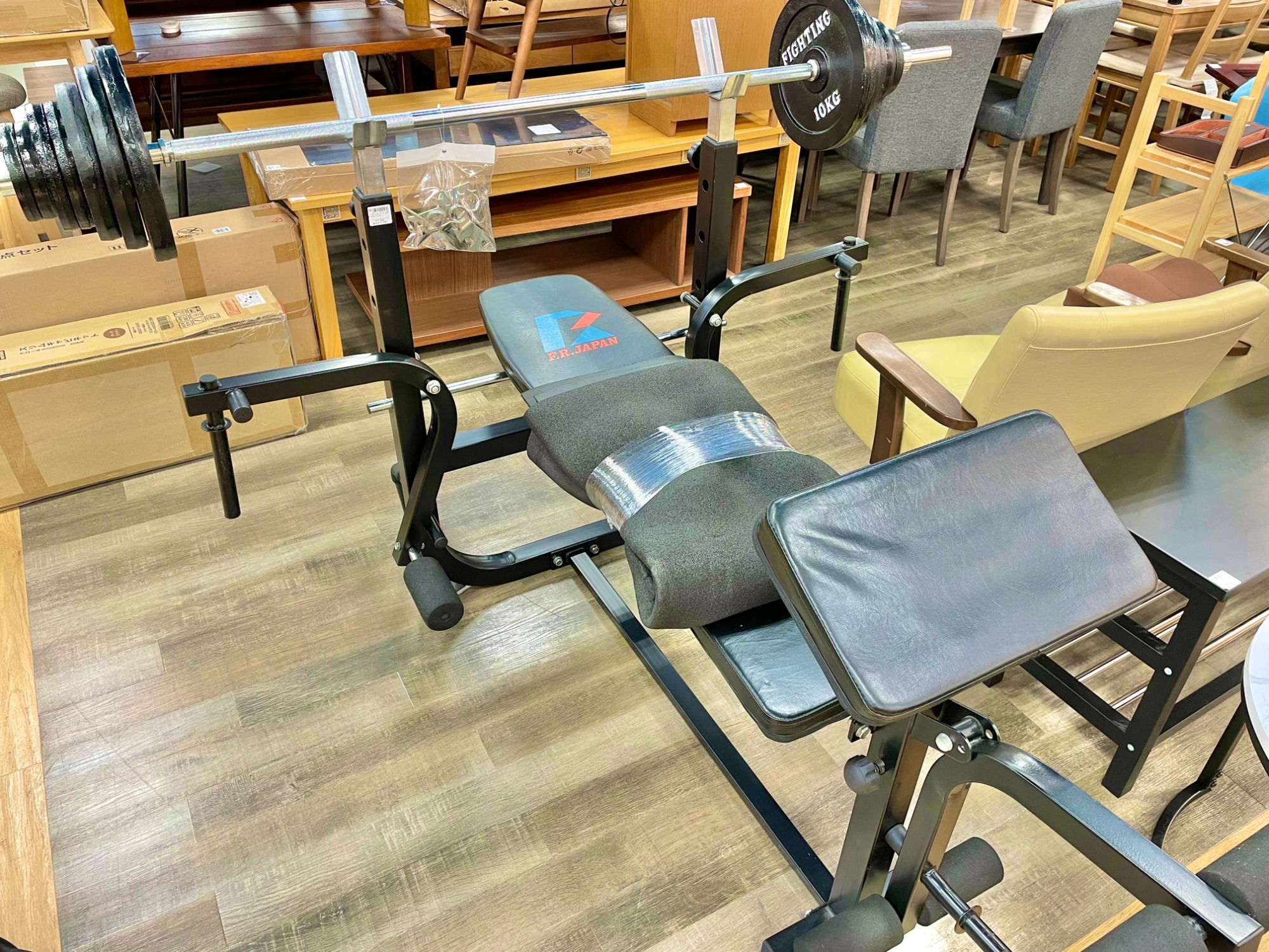 F.R.JAPAN】ベンチプレスセット入荷致しました！｜2022年10月29