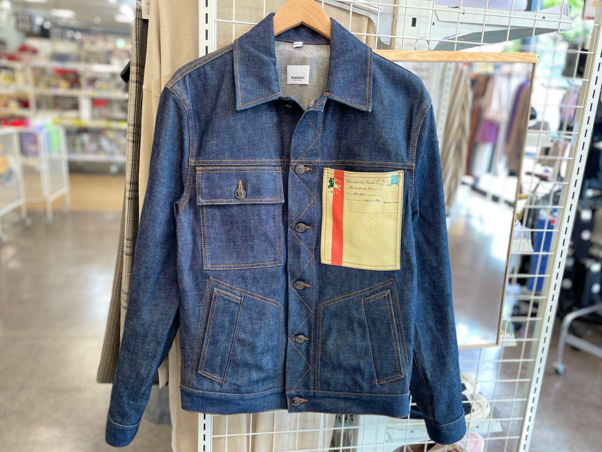BURBERRY/バーバリー】デニムジャケットを買取入荷致しました！｜2023