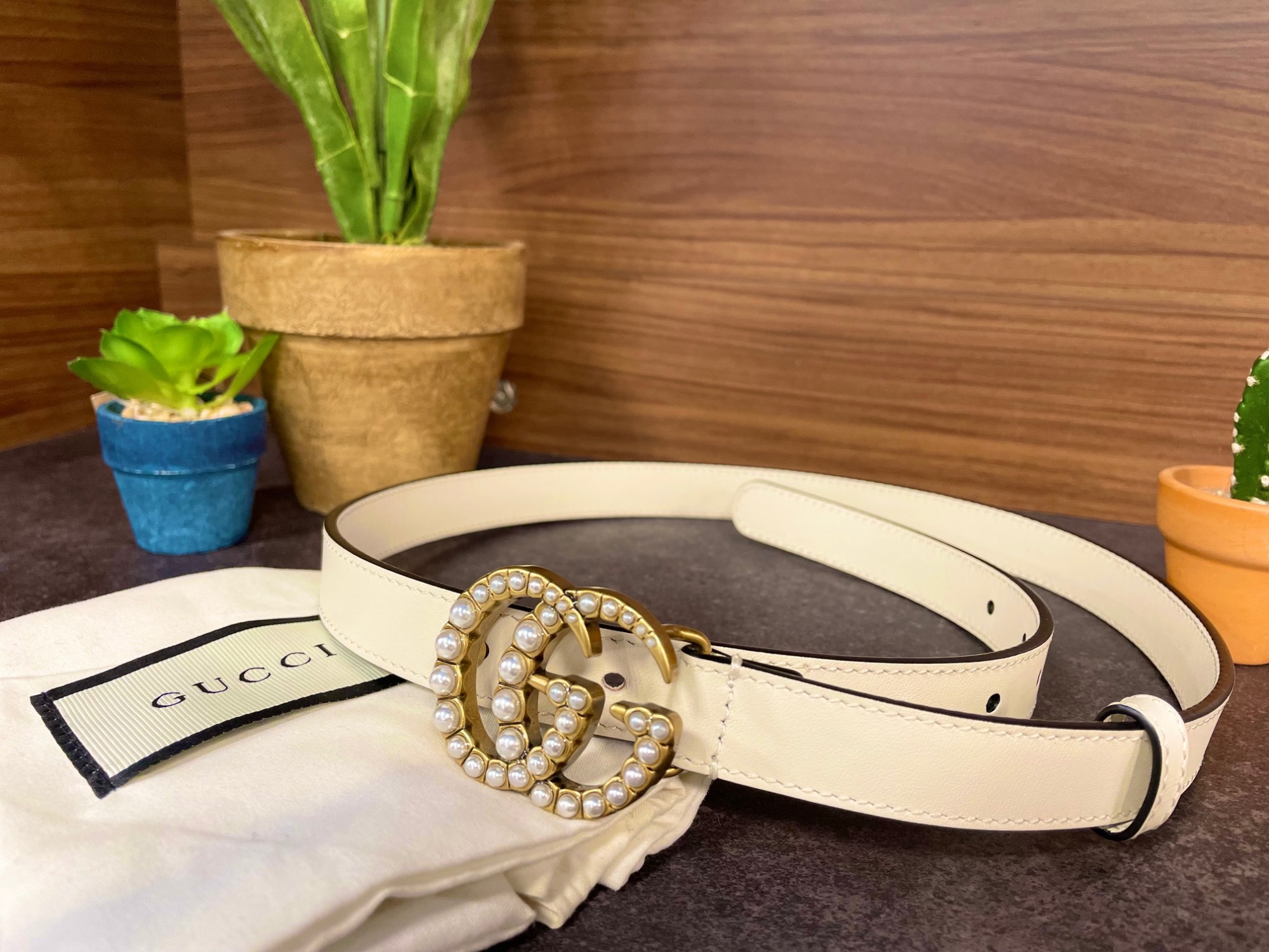 GUCCI グッチ ベルト GGマーモント
