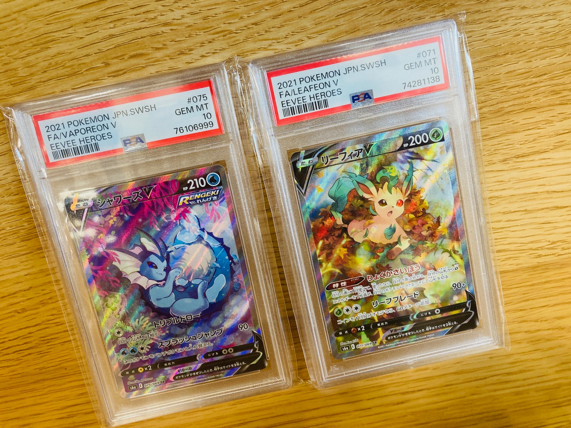 リーフィアV PSA 10 PSA10】リーフィアV:SA(SR){草}〈071/069〉[S6a] – 晴れる屋2