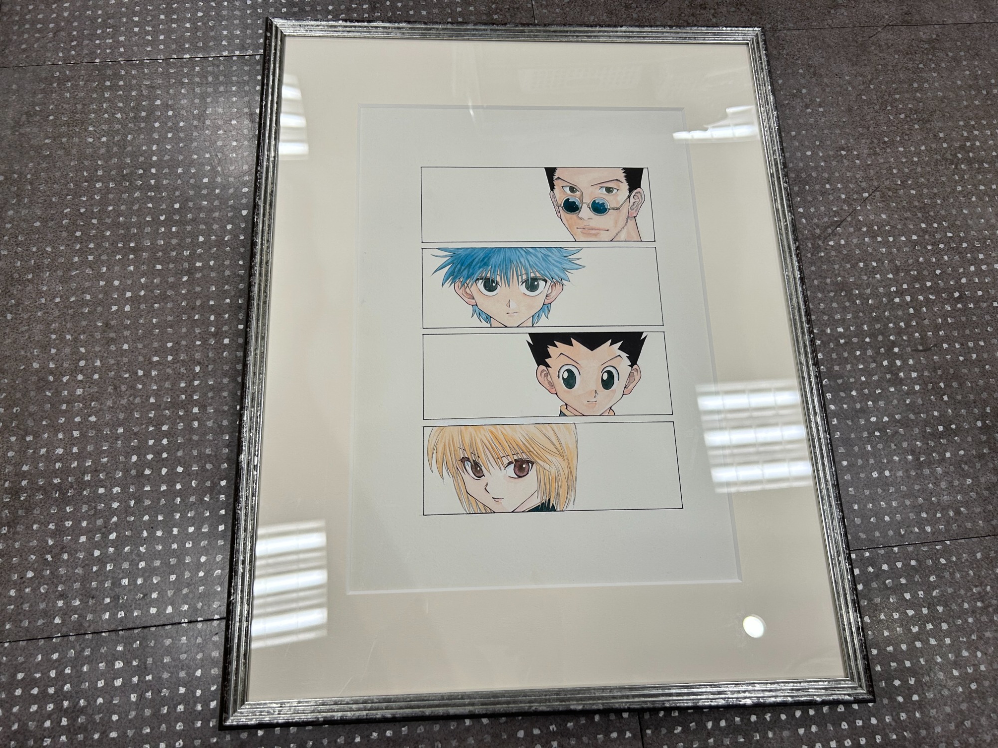 冨樫義博展 レベルＥ 額装高精細複製原画 冨樫義博展 -PUZZLE-』大阪会場から新グッズ9点が追加、フォトスポット