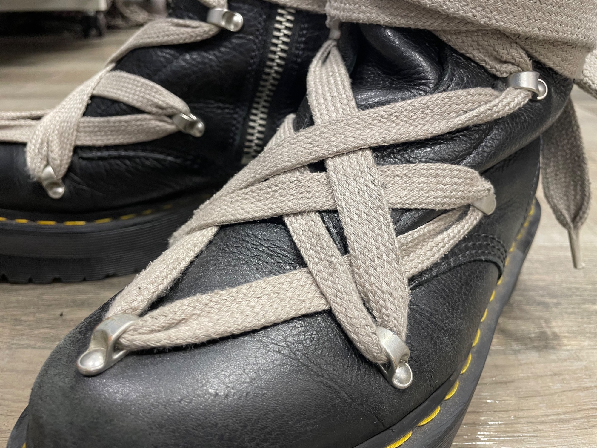 Rick owens dr martens ペンタグラムジャンボレースブーツ RICK OWENS×Dr．Martens ペンタグラムジャンボレースブーツ