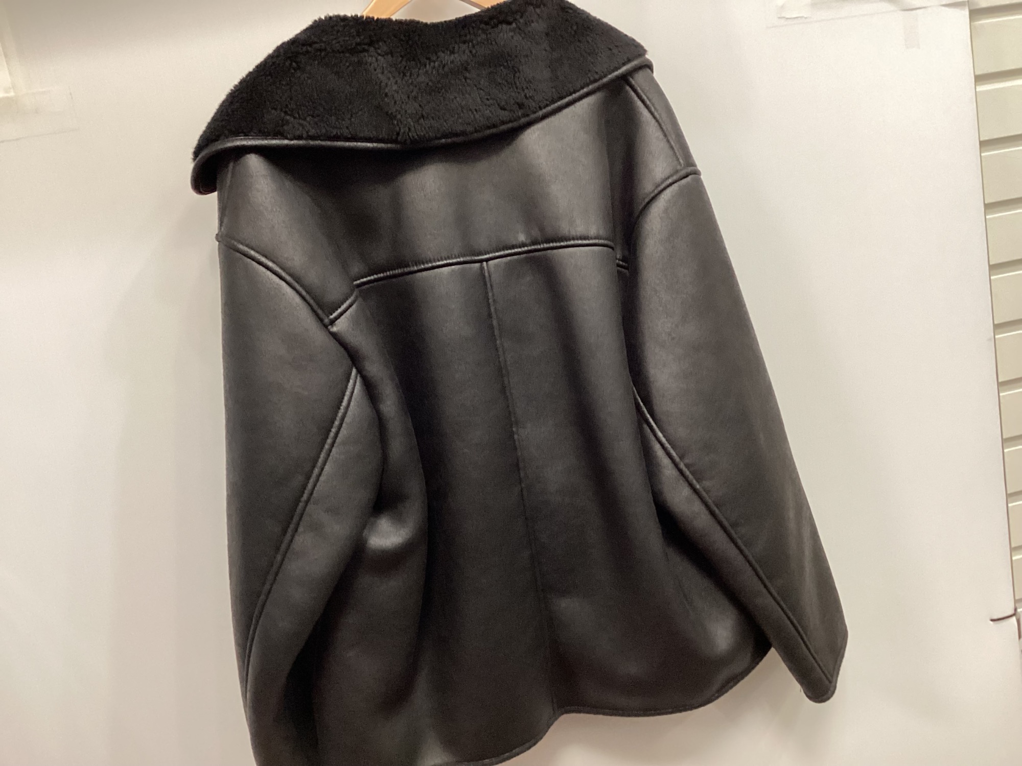 ZARA(ザラ) ダブルフェイスジャケット レディース ブラック買取入荷