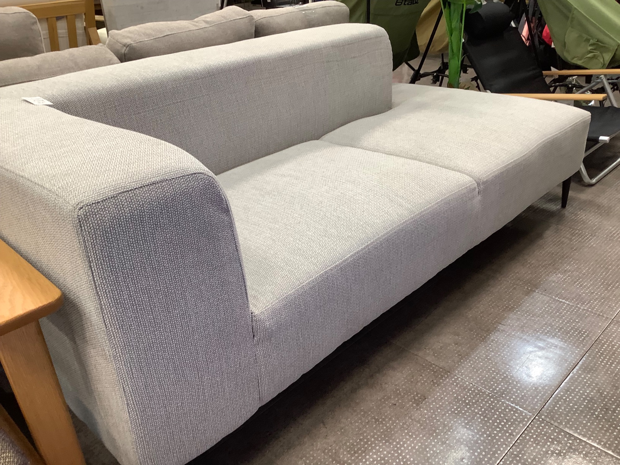 FUJIEI (藤栄) 3人掛けソファー グレー DANKE OneArmSofa買取入荷致し