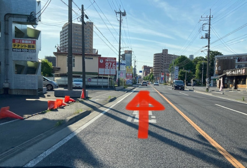 熊谷　トレファク　行き方の熊谷駅前　トレファク　車