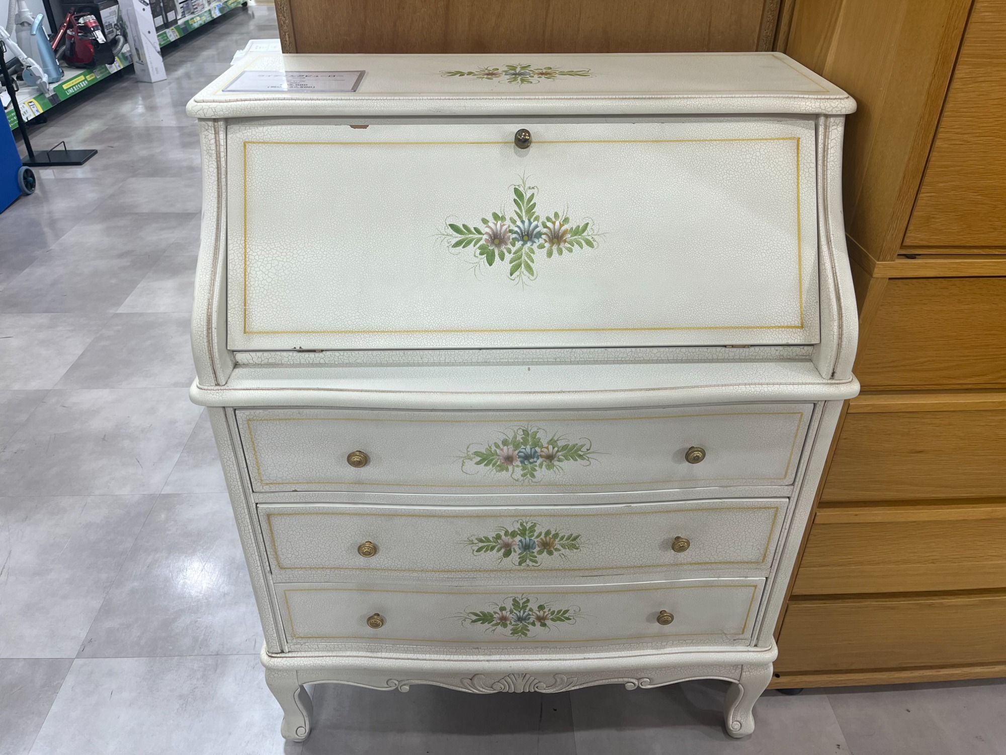 アンティーク家具】ライティングビューローデスク買取入荷しま