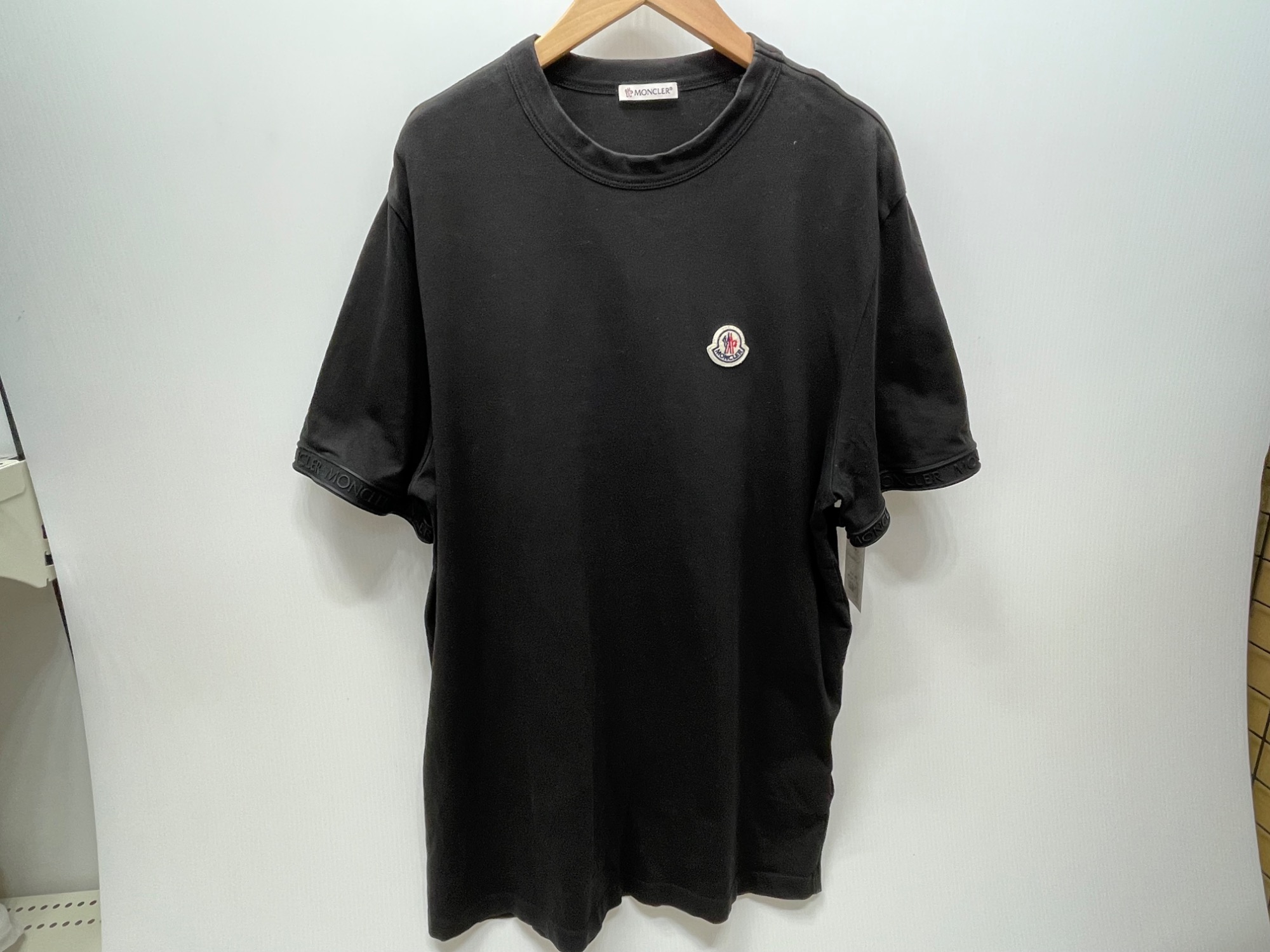 MONCLER半袖Tシャツ MONCLER モンクレール 半袖 Tシャツ メンズ ワッペン クルー