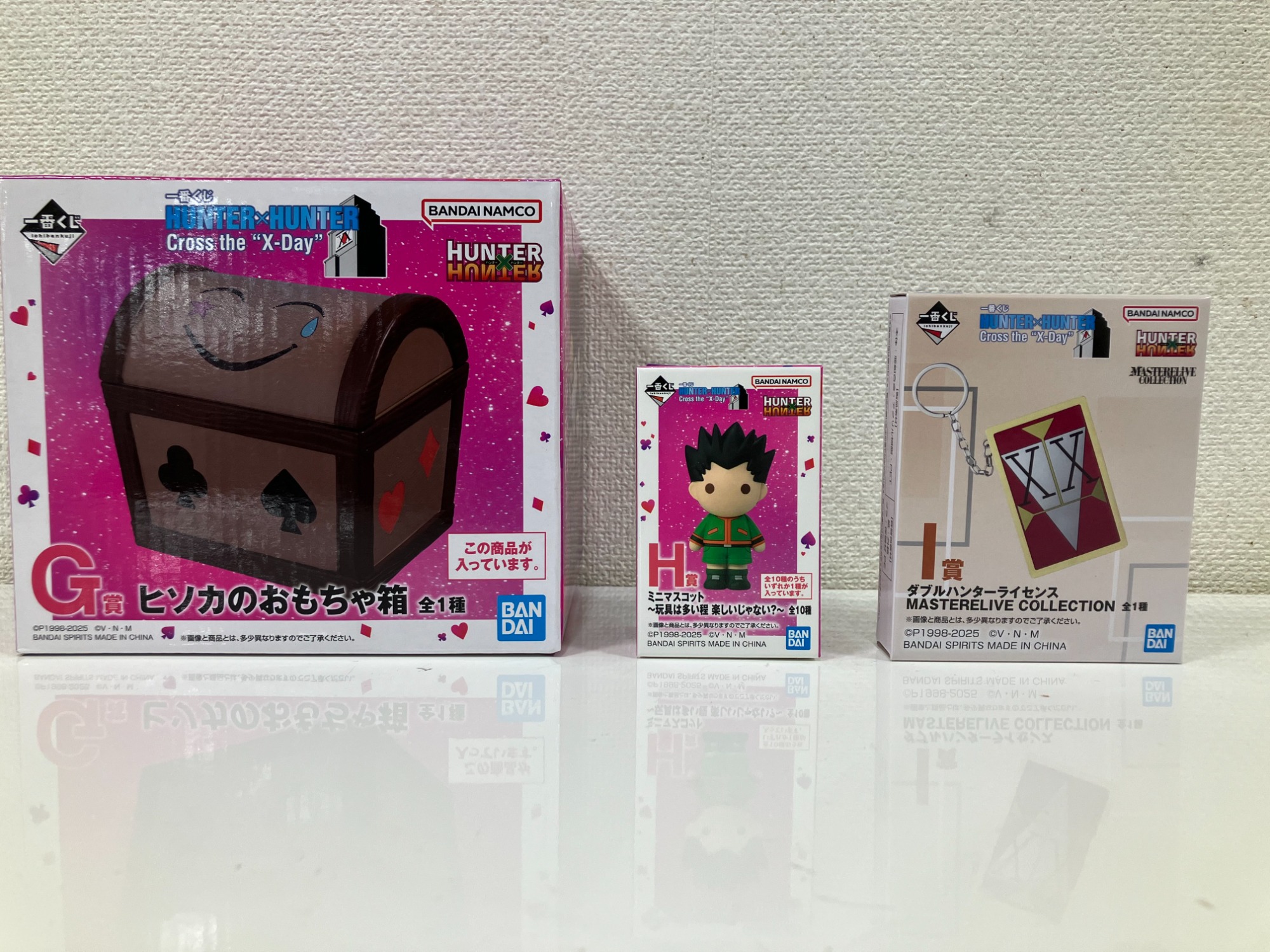 一番くじ　HUNTER x HUNTER A、F、G賞セット 一番くじ販売中！】 HUNTER×HUNTER Cross the 