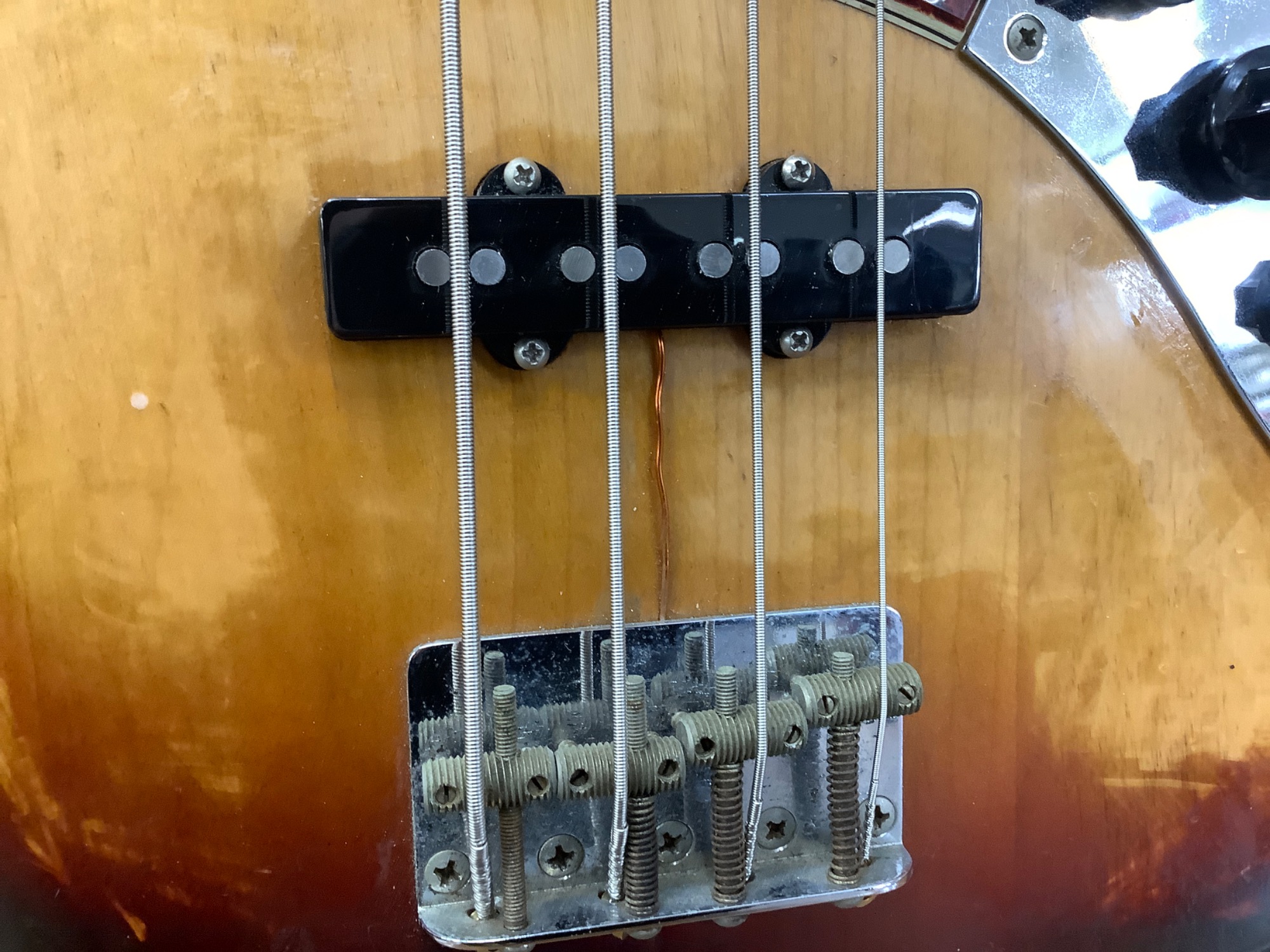 Fender Japan JB62ラッカーマルチレイヤー塗装　新品CTS使用 used】Fender Japan / JB62 FL BLK 1993-1994 4.24kg #Q009841【GIB