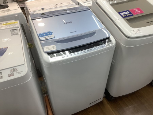 生活家電の洗濯機