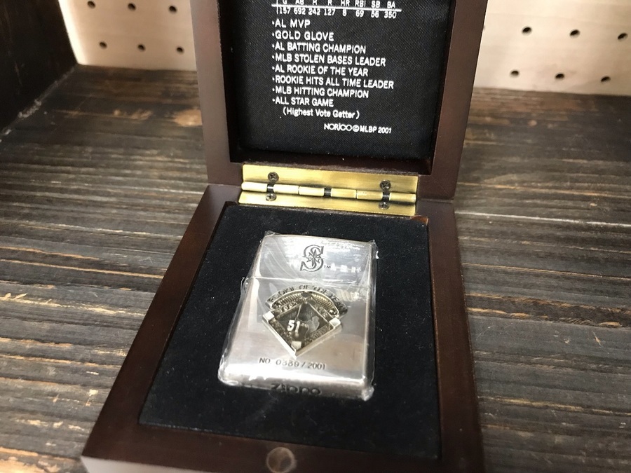 zippo イチロー 限定品 イチロー選手 写真入り 限定Zippo イチロー選手