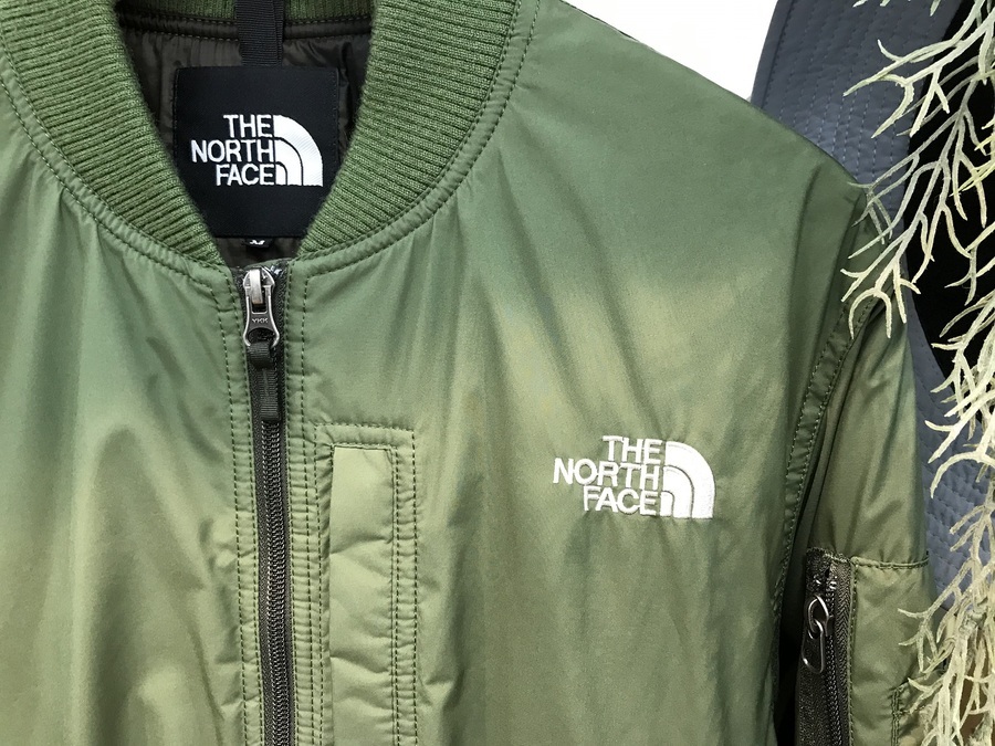 海外個人輸入 THE NORTH FACE MA-1タイプのウィンドストッパーキュウスリー ジャケット・アウター