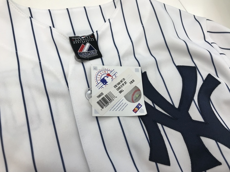 USA製 Majestic ヤンキース時代 イチローのユニフォーム買取入荷