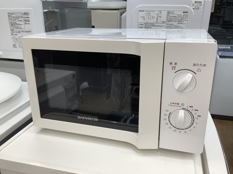 激安家電紹介Vol.36 大宇電子ジャパン 600W電子レンジの紹介です