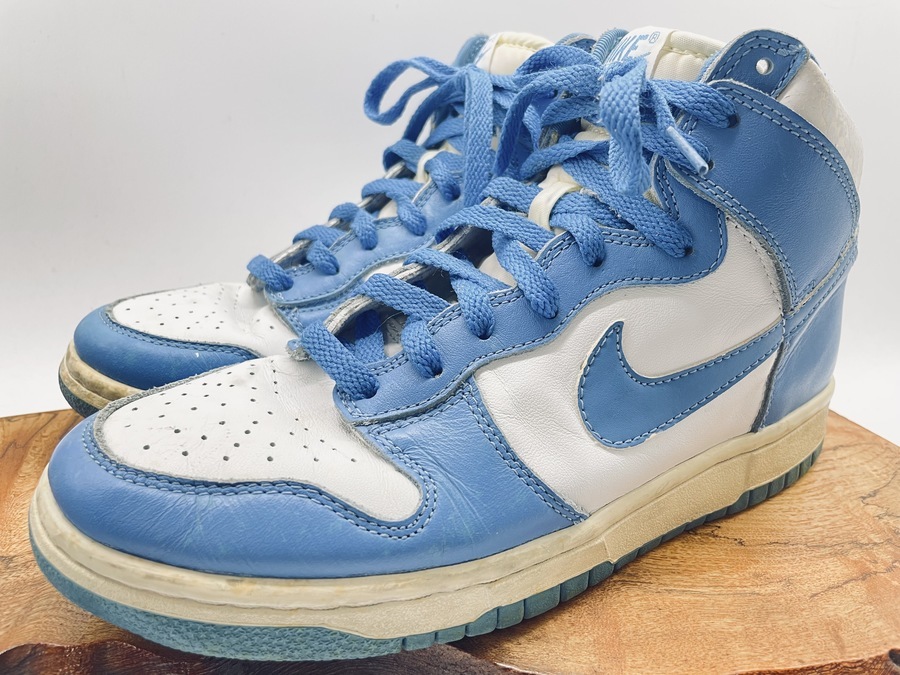 スマホで購入】1999年製 NIKEよりDUNK HIGH LE UNCカラーを買取入荷 