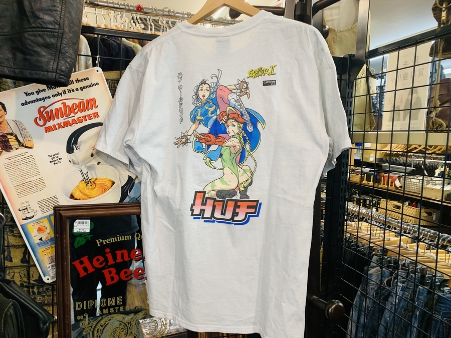 キャラクターTシャツ買取強化中】HUF×STREET FIGHTER IIよりCHUN キャラクターTシャツ買取強化中】HUF×STREET FIGHTER IIよりCHUN
