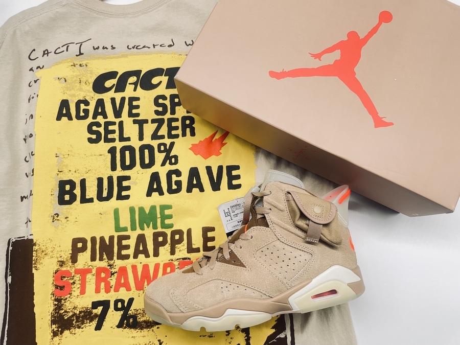 スニーカー買取強化】NIKE×TRAVIS SCOTTよりAIR JORDAN6を買取