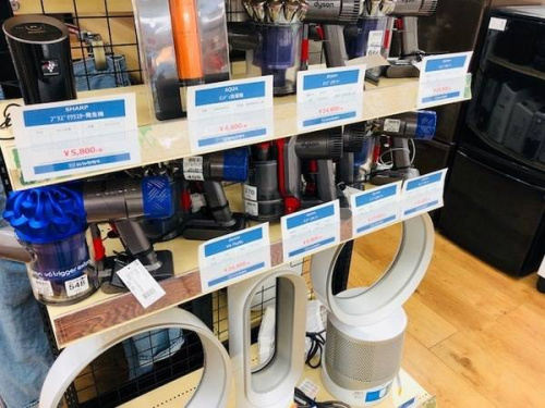 生活家電の中古掃除機