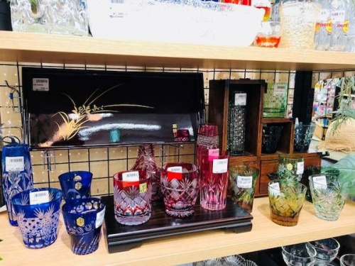 和食器の江戸切子