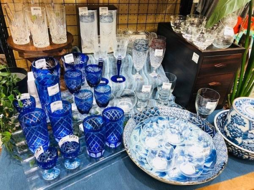 江戸切子の八王子多摩高尾　食器　雑貨　買取