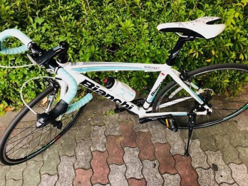 自転車のBIANCHI