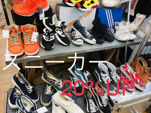 メンズファッションのスニーカー