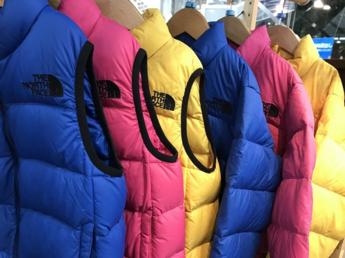 レディースファッションのノースフェイス