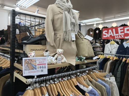レディース　衣類　中古　買取の春物衣類買取強化中