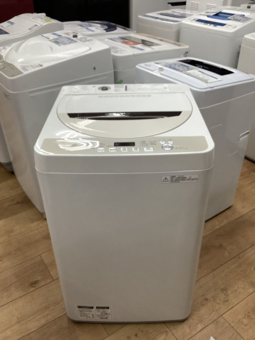 生活家電の洗濯機
