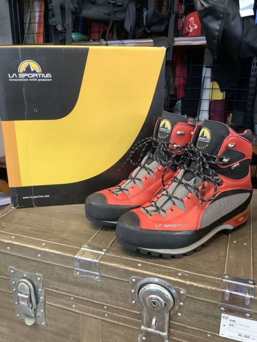アウトドア用品の登山シューズ