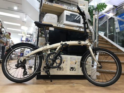 自転車の折りたたみ自転車