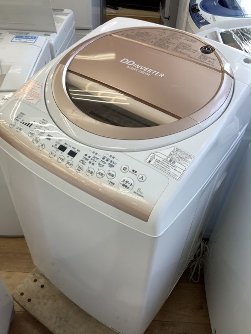 生活家電の洗濯乾燥機