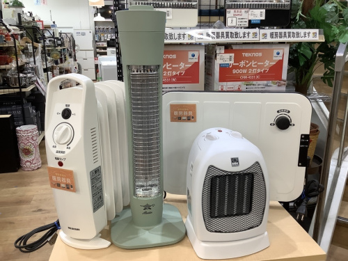 季節家電のストーブ