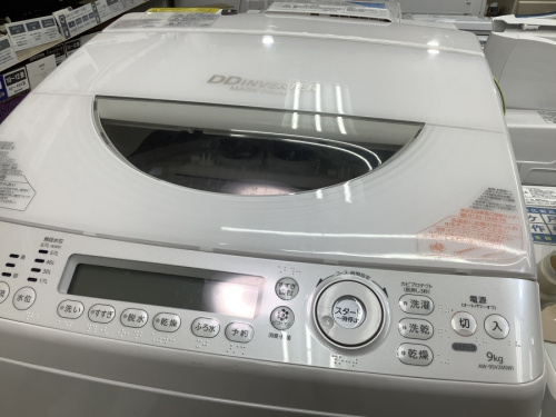 生活家電の洗濯乾燥機
