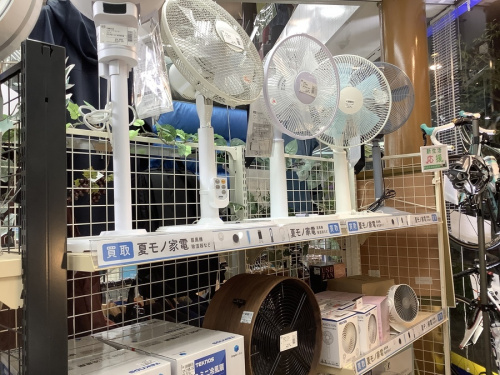 エアコンの扇風機