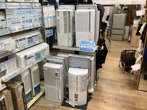 エアコンの扇風機