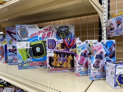 仮面ライダーのトミカ