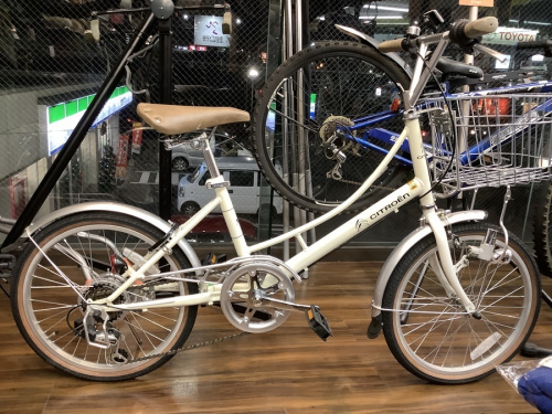 自転車の折りたたみ自転車