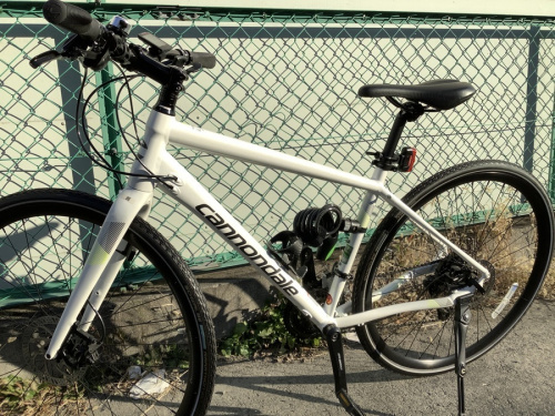 アウトドアの自転車