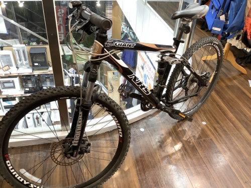 アウトドアの自転車