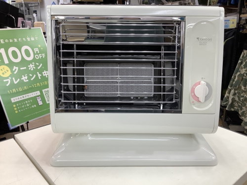 燃焼系暖房器具の都市ガスストーブ