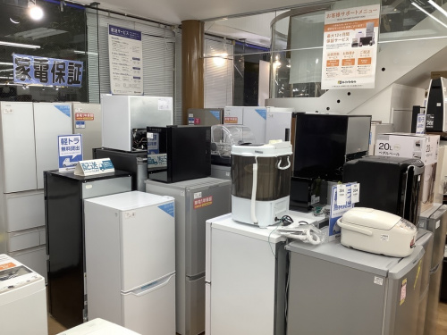 中古家電の電化製品