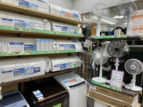 夏物家電の電化製品