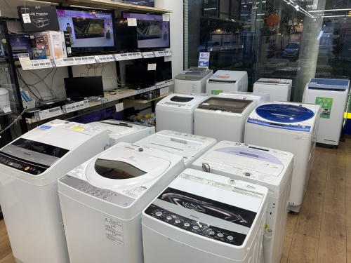 洗濯機の電化製品