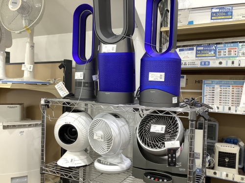 扇風機のエアコン
