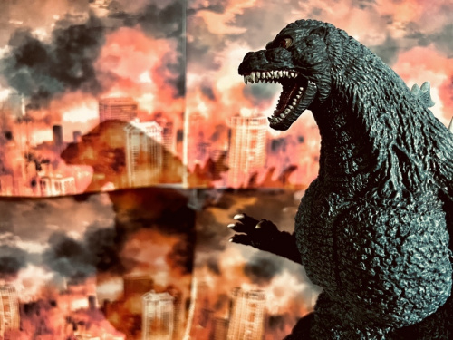 フィギュアのゴジラ